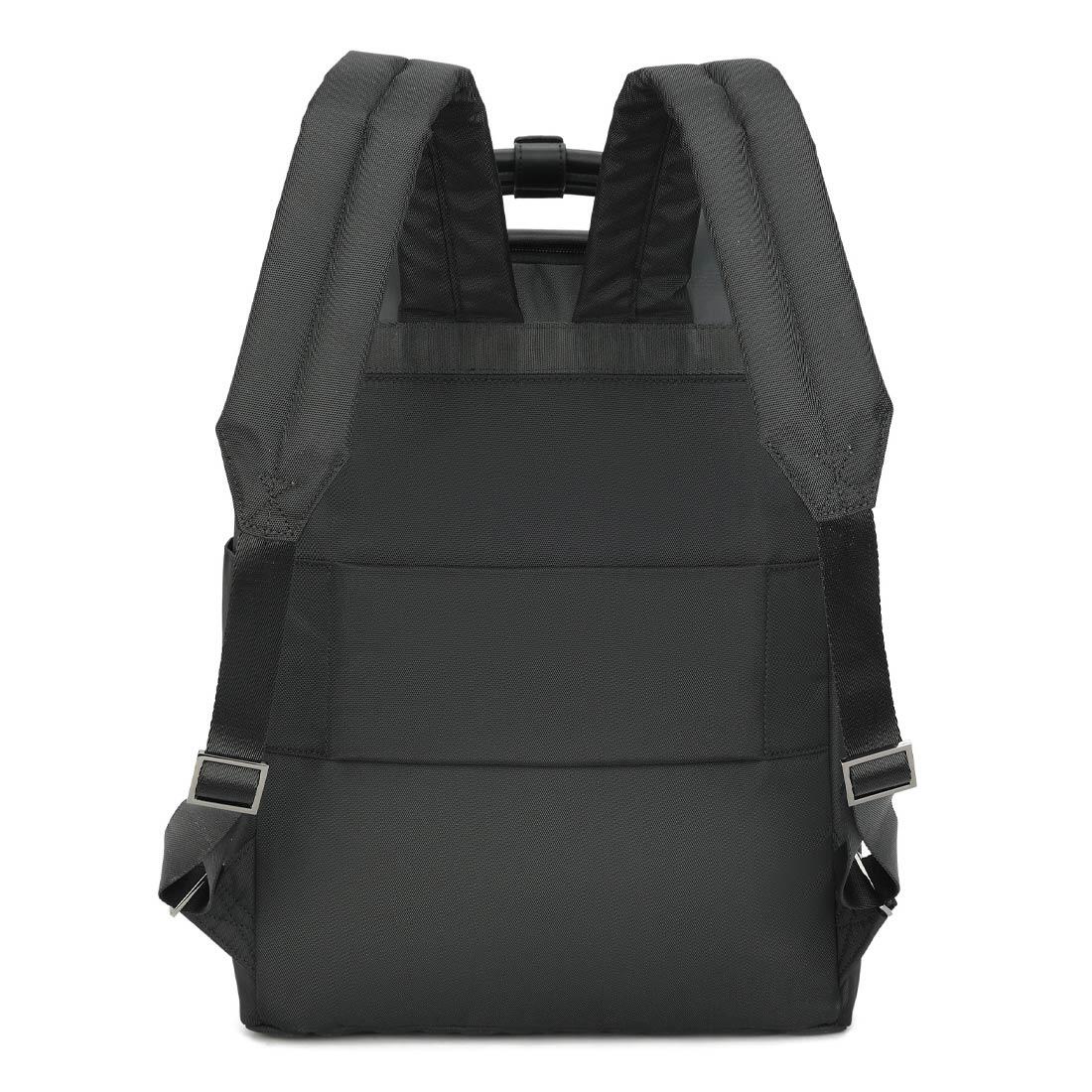 Zaino Orion 15,6" in Nylon e PU Idrorepellente con Fascia per Trolley - Nero 2/4