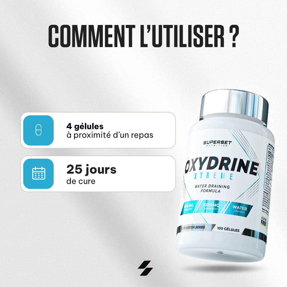 Draineurs | Oxydrine Xtreme (100 Caps) 3/7