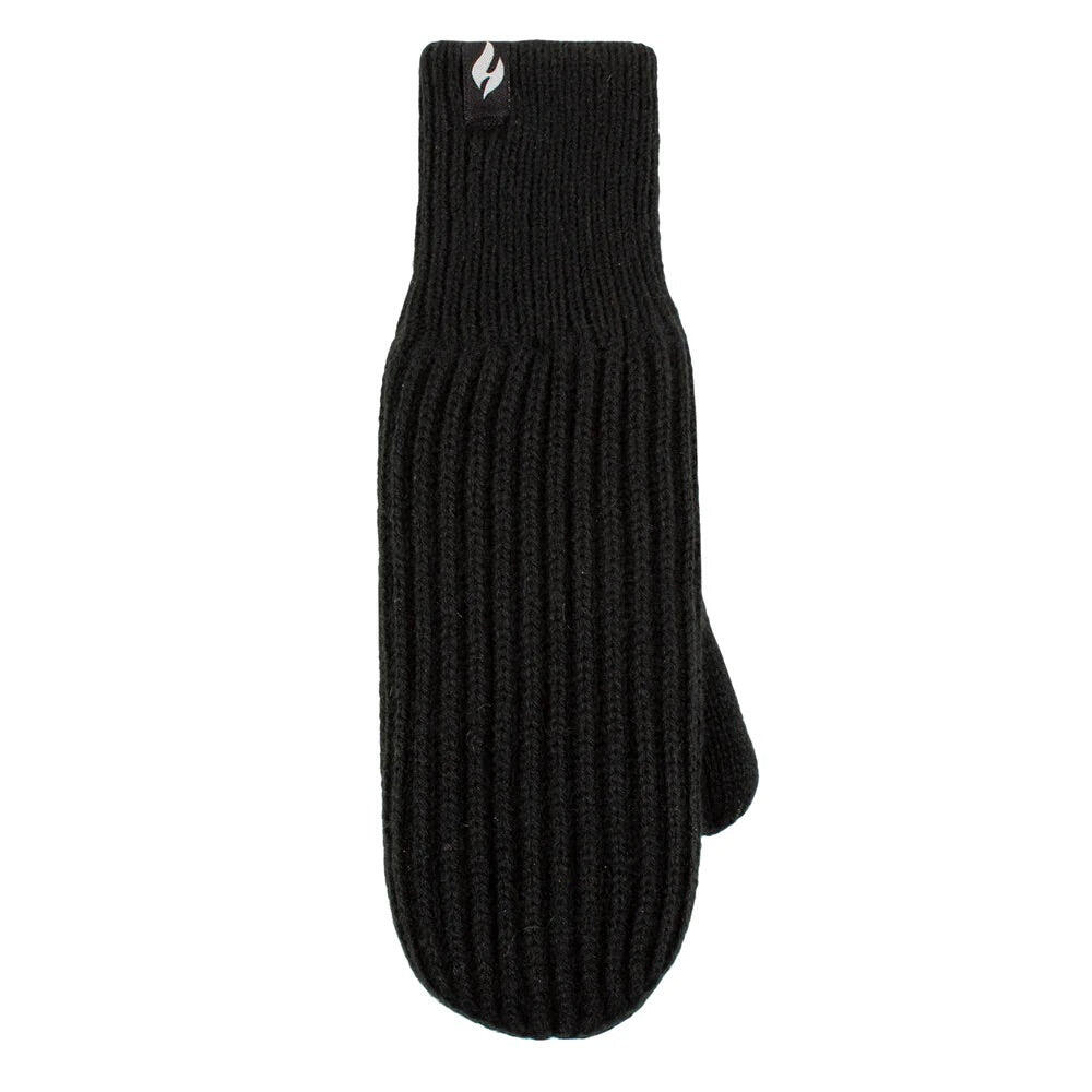 HEAT HOLDERS Unisex Marlin Ribbed Thermal Mittens Marlin