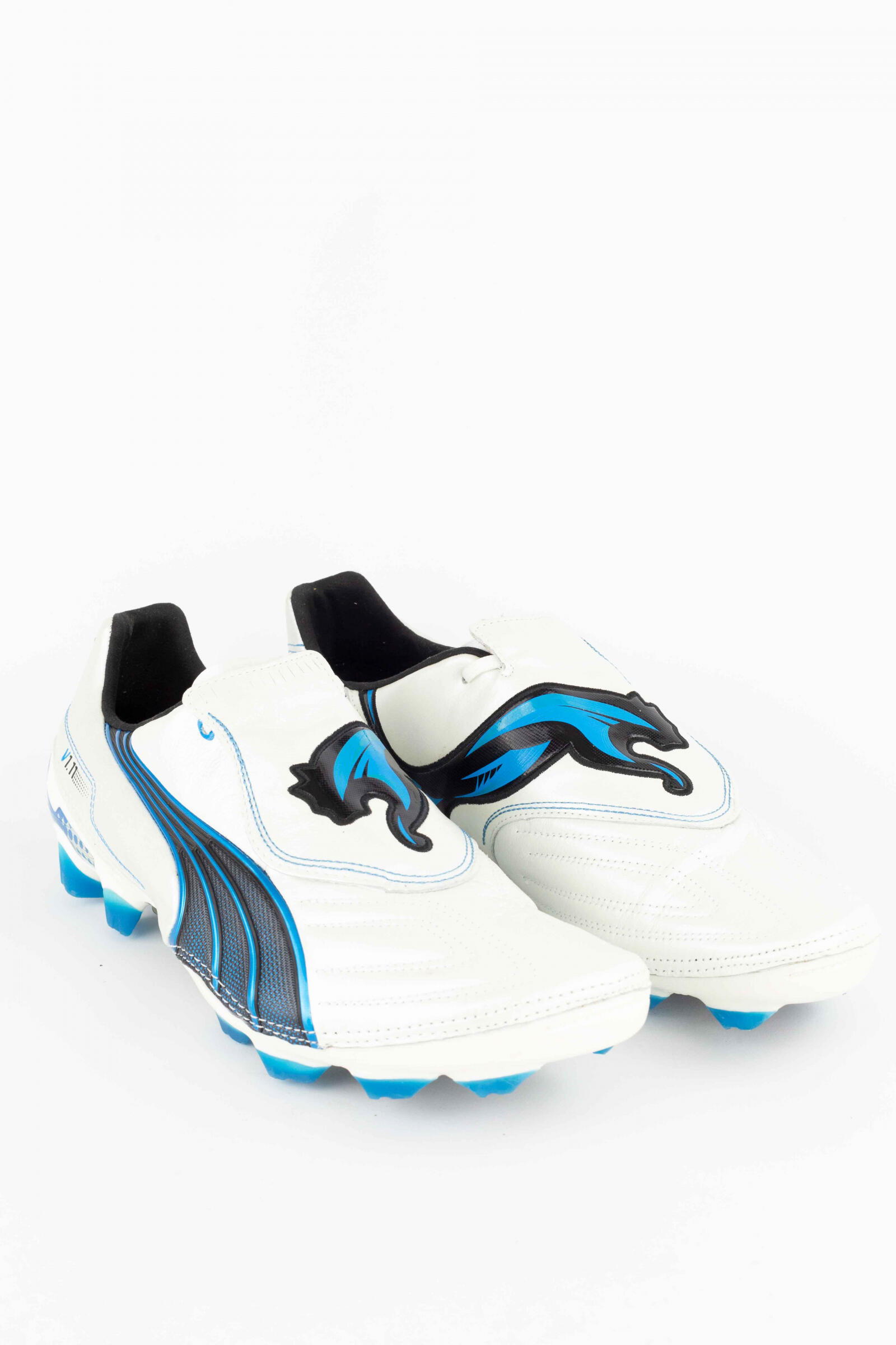 Puma Botas De Fútbol V1.11 K I Fg Blanco/azul 3/5