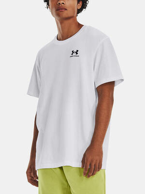Under armour logo emb zwaargewicht heren-t-shirt