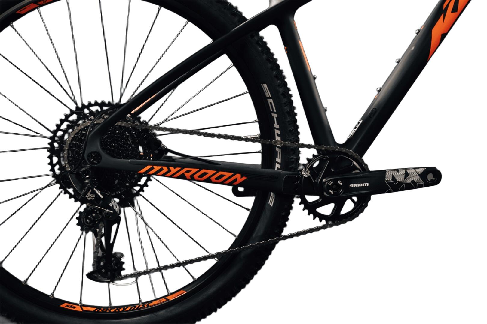 BICICLETA BTT KTM CARBONO MYROON ONE 29'' TAM M  - SEGUNDA VIDA: MUITO BOM 2/2