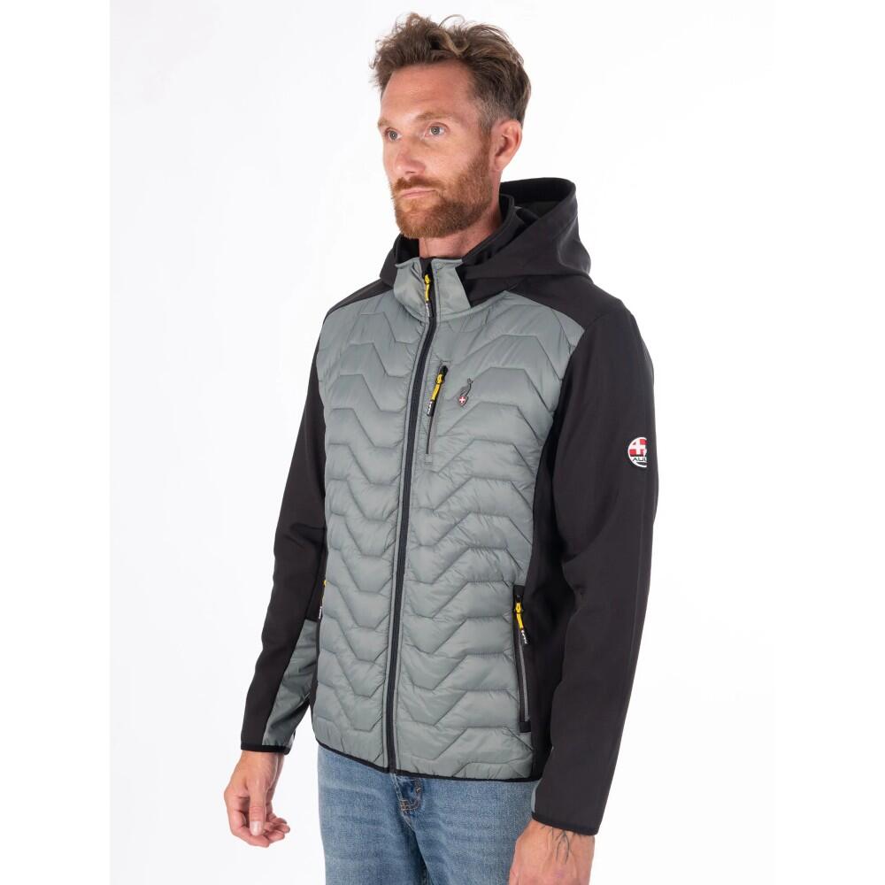 AULP Veste CLINT HYBRIDE - BARK 6/6