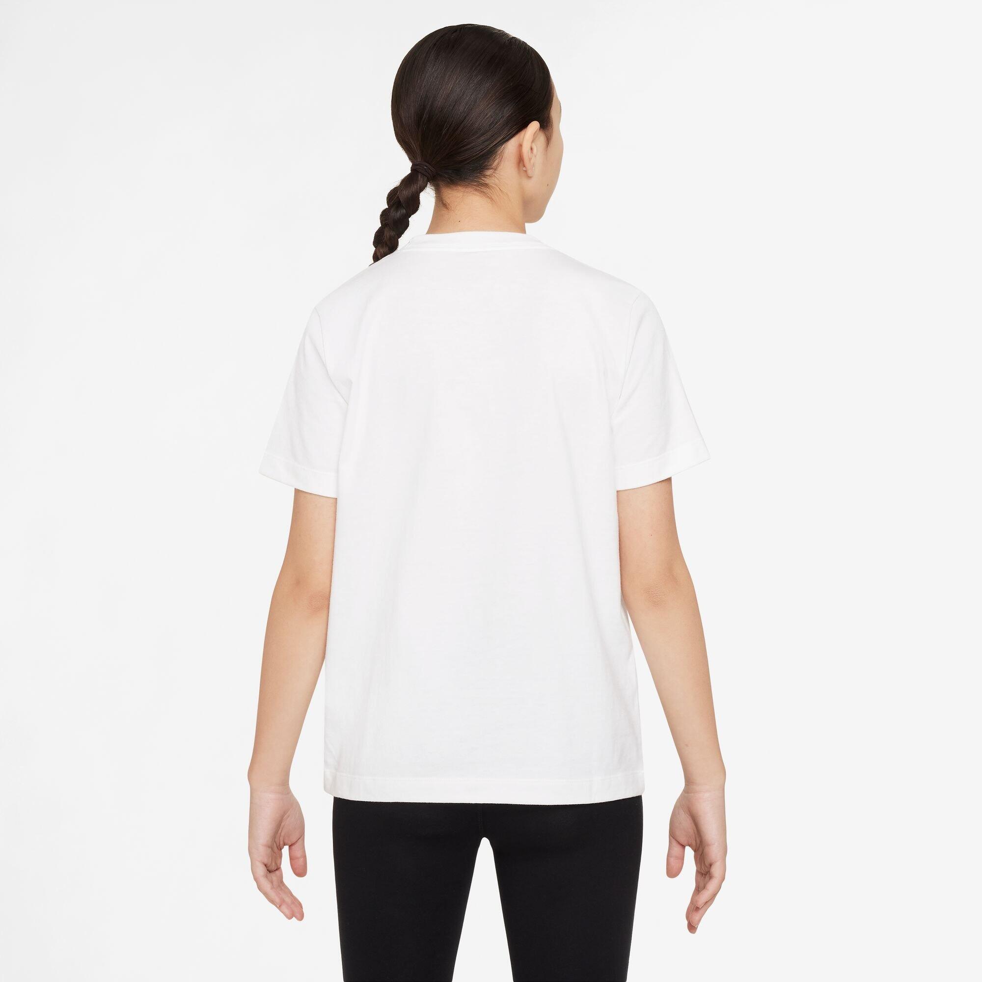 T-shirt Kind Nike Sportswear Futura Wit 2/4