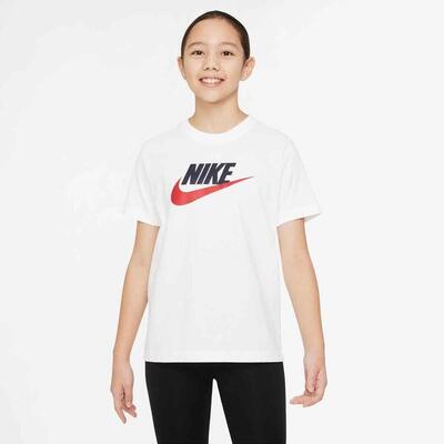 T-shirt junior nike bianco