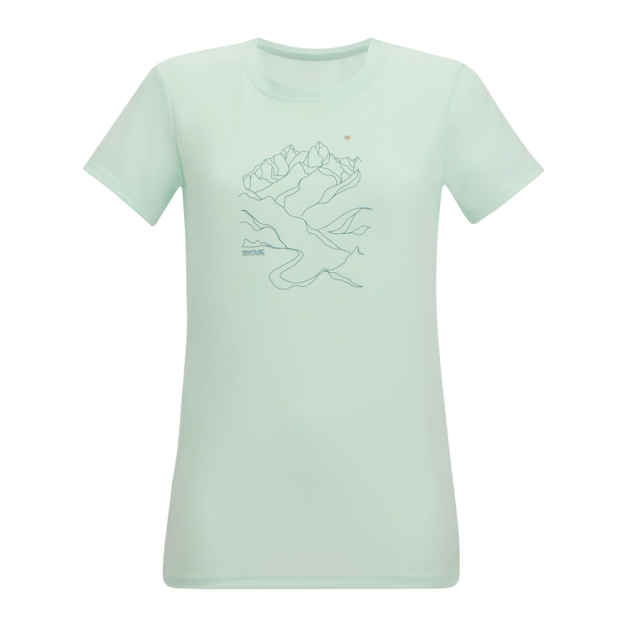 Regatta Womens/Ladies Fingal Line Art T-Shirt