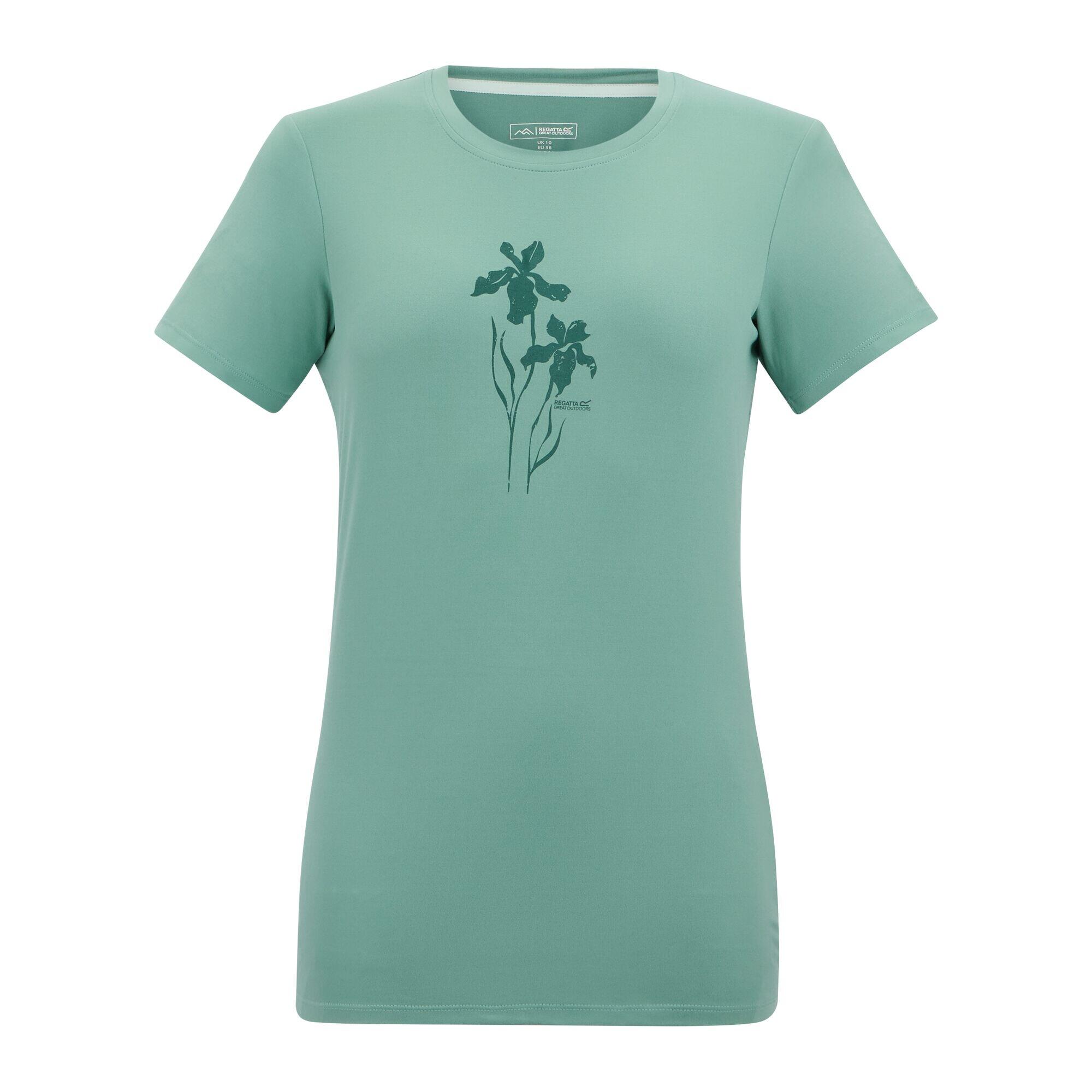 Regatta Womens/Ladies Fingal Flowers Stretch T-Shirt