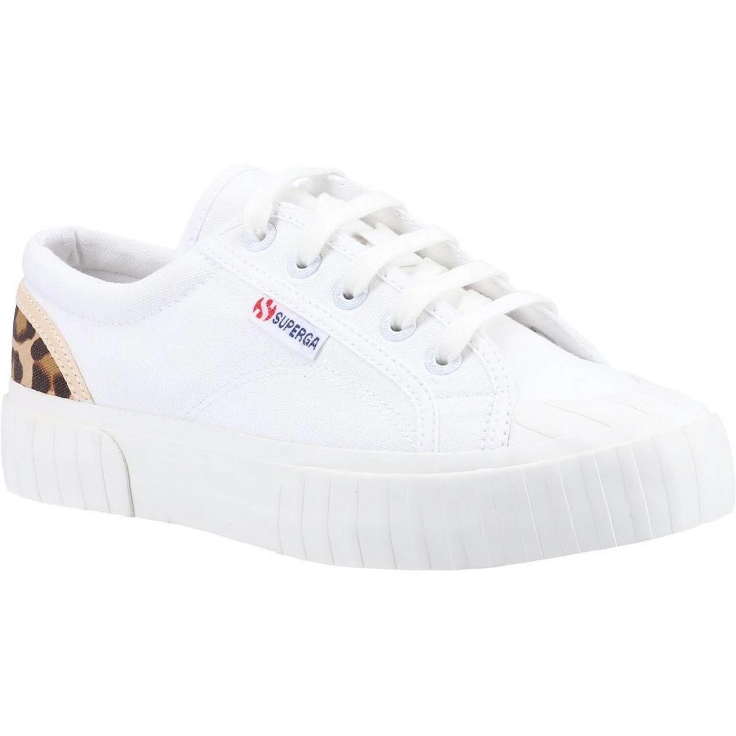 Superga Womens/Ladies Stripe Trainers