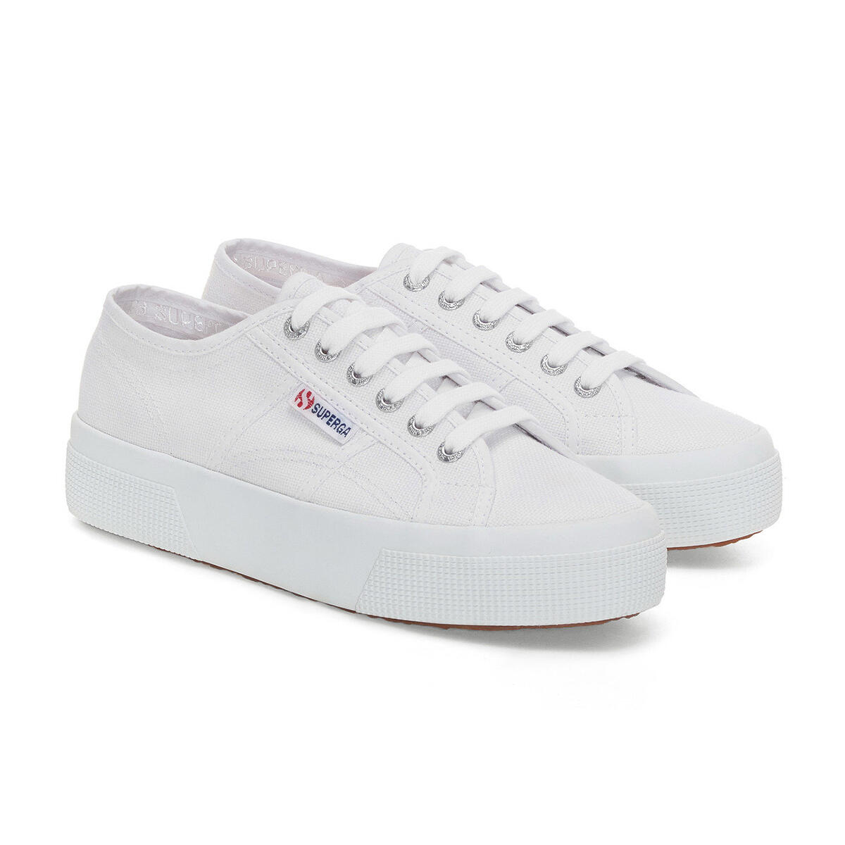 Superga Womens/Ladies 2740 Lace Up Platforms