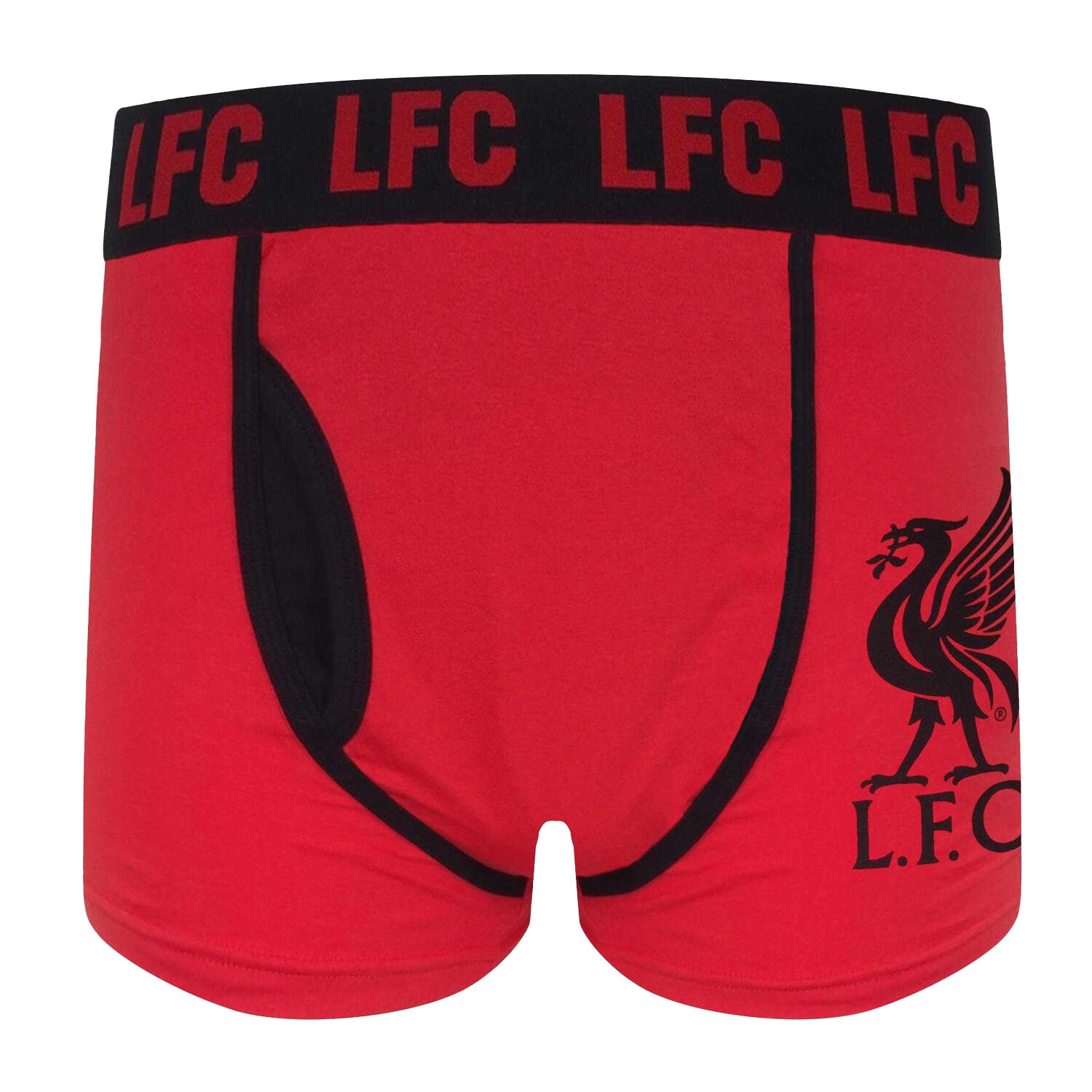 Liverpool FC Mens Crest Boxer Shorts