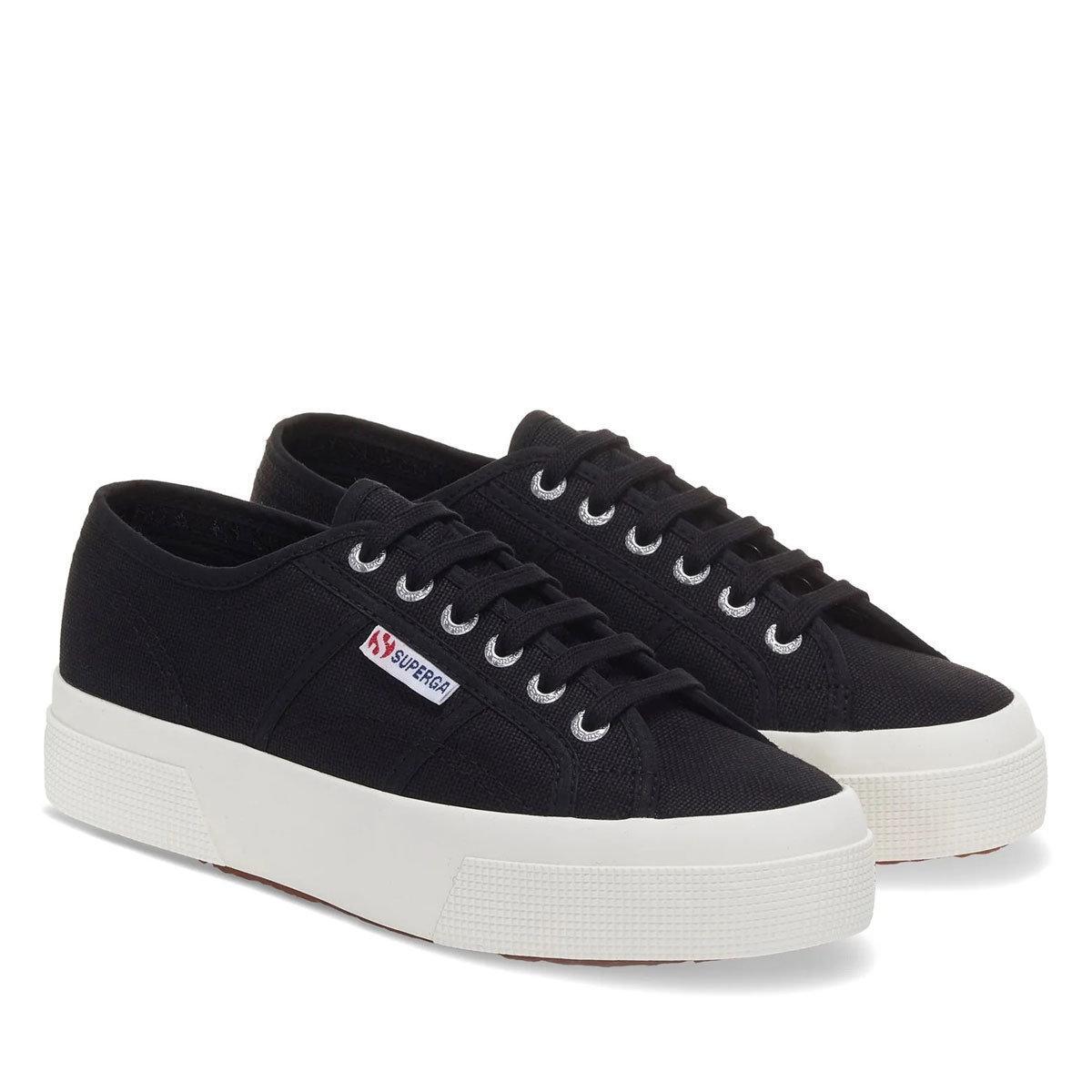 Superga Womens/Ladies 2740 Lace Up Platforms