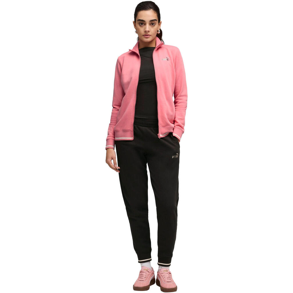 Tracksuit Puma Metallic Full-zip Tracksuit Tr, Pink, Women