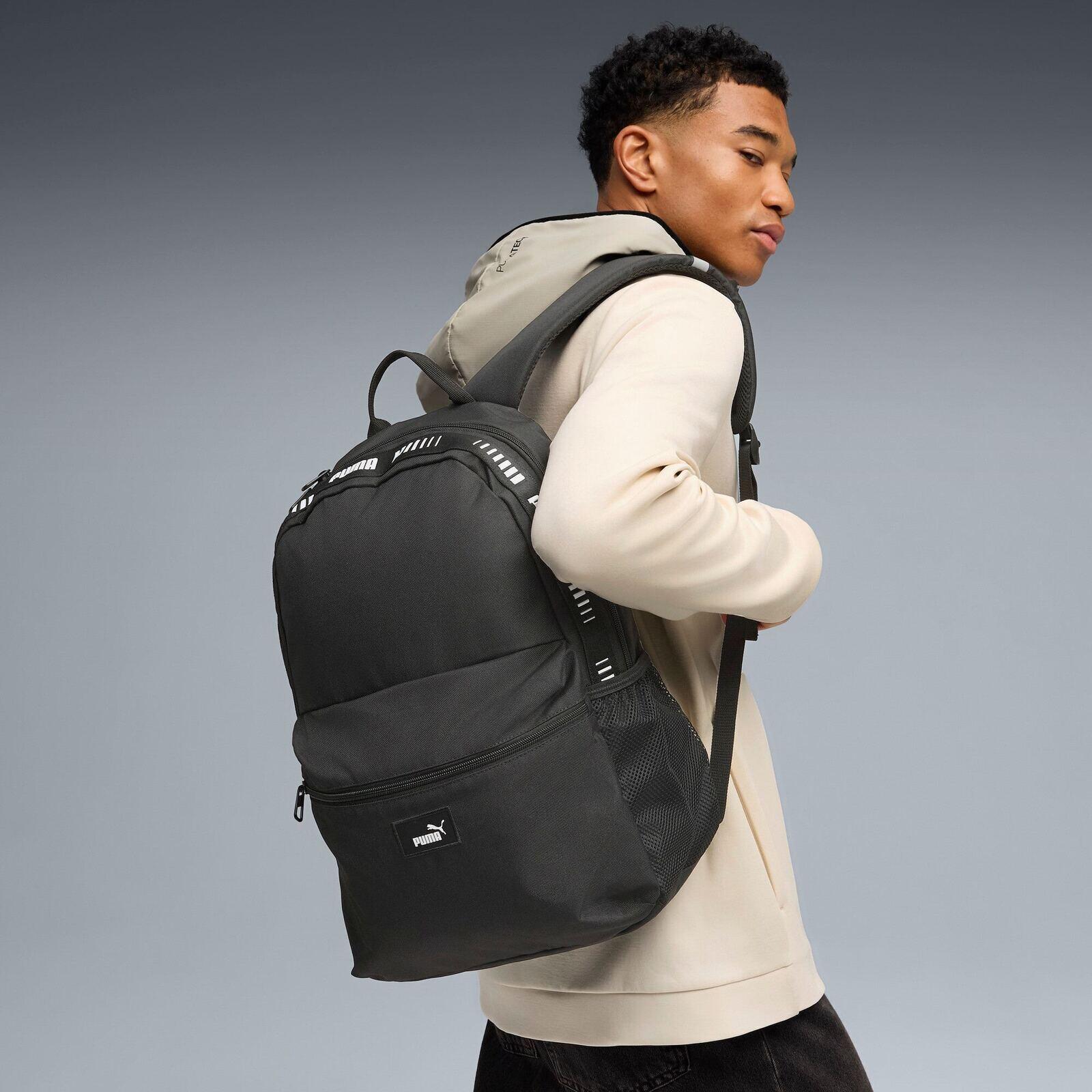Zaino Puma Phase Tape Backpack 20L, Nero, Unisex 5/5