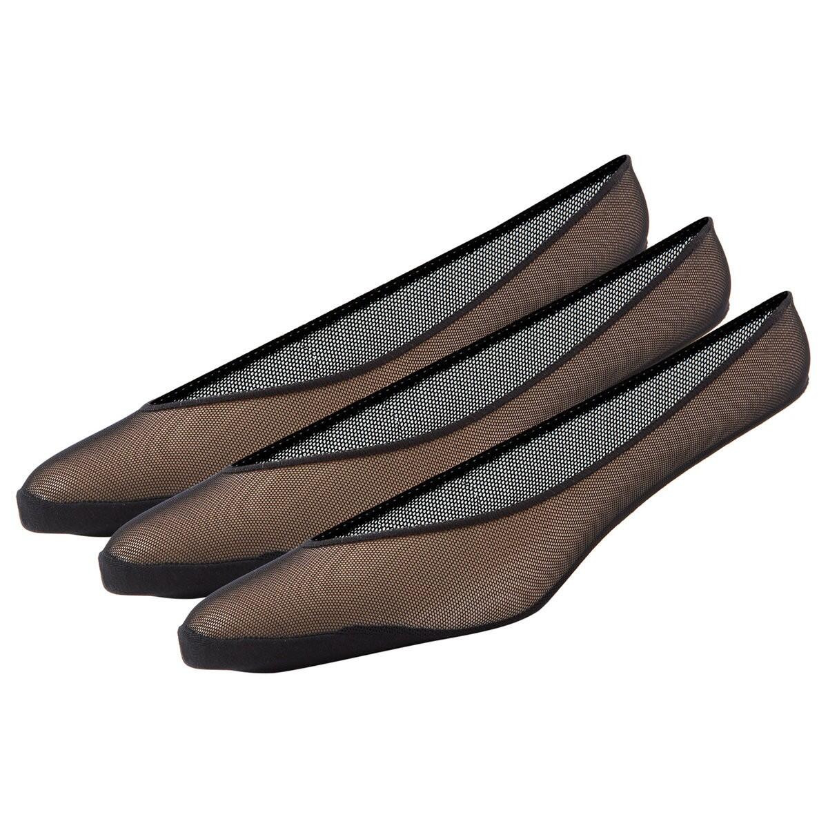 Superga Womens/Ladies No Show Socks (Pack of 3)