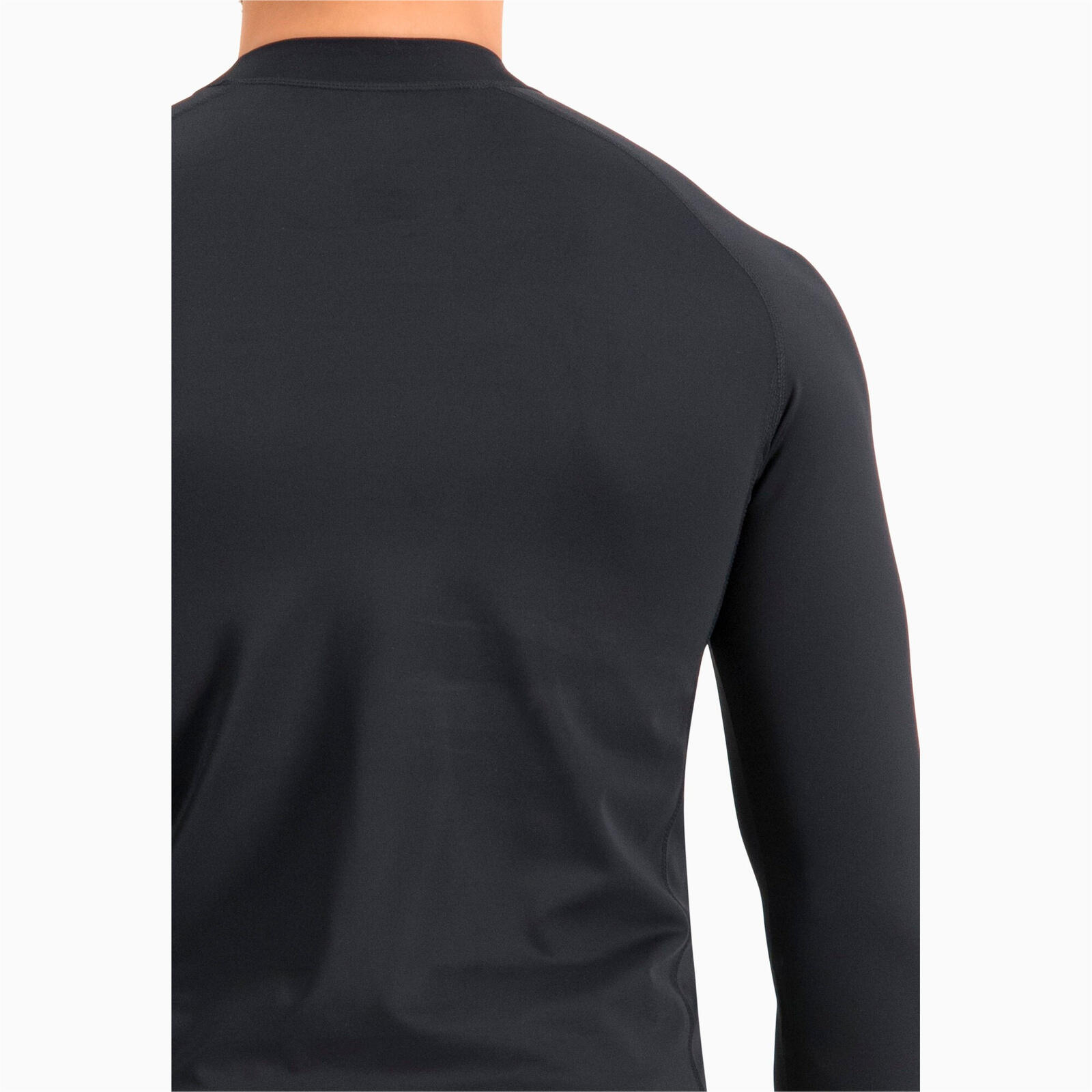 Camicetta Puma Swim Men Long Sleeve Rash Guard 1p, Nero, Uomini 4/5