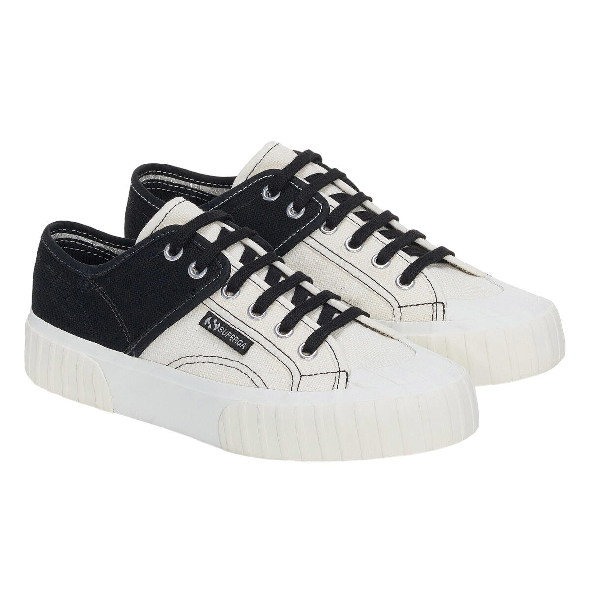 Superga Womens/Ladies Colour Block Trainers