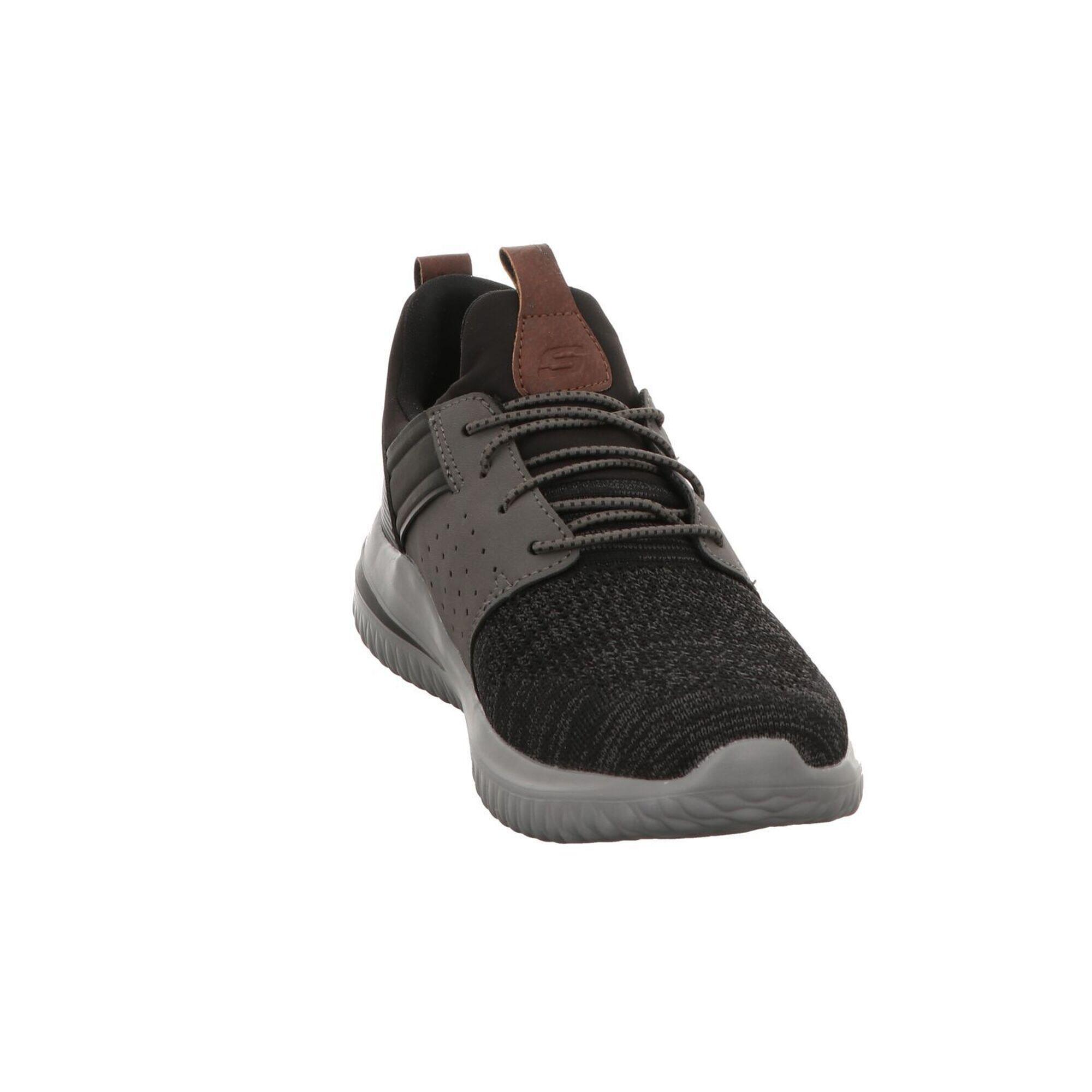 Skechers Delson 3.0 - CICADA Herren Sneaker 210238 Schwarz / Grau 3/7