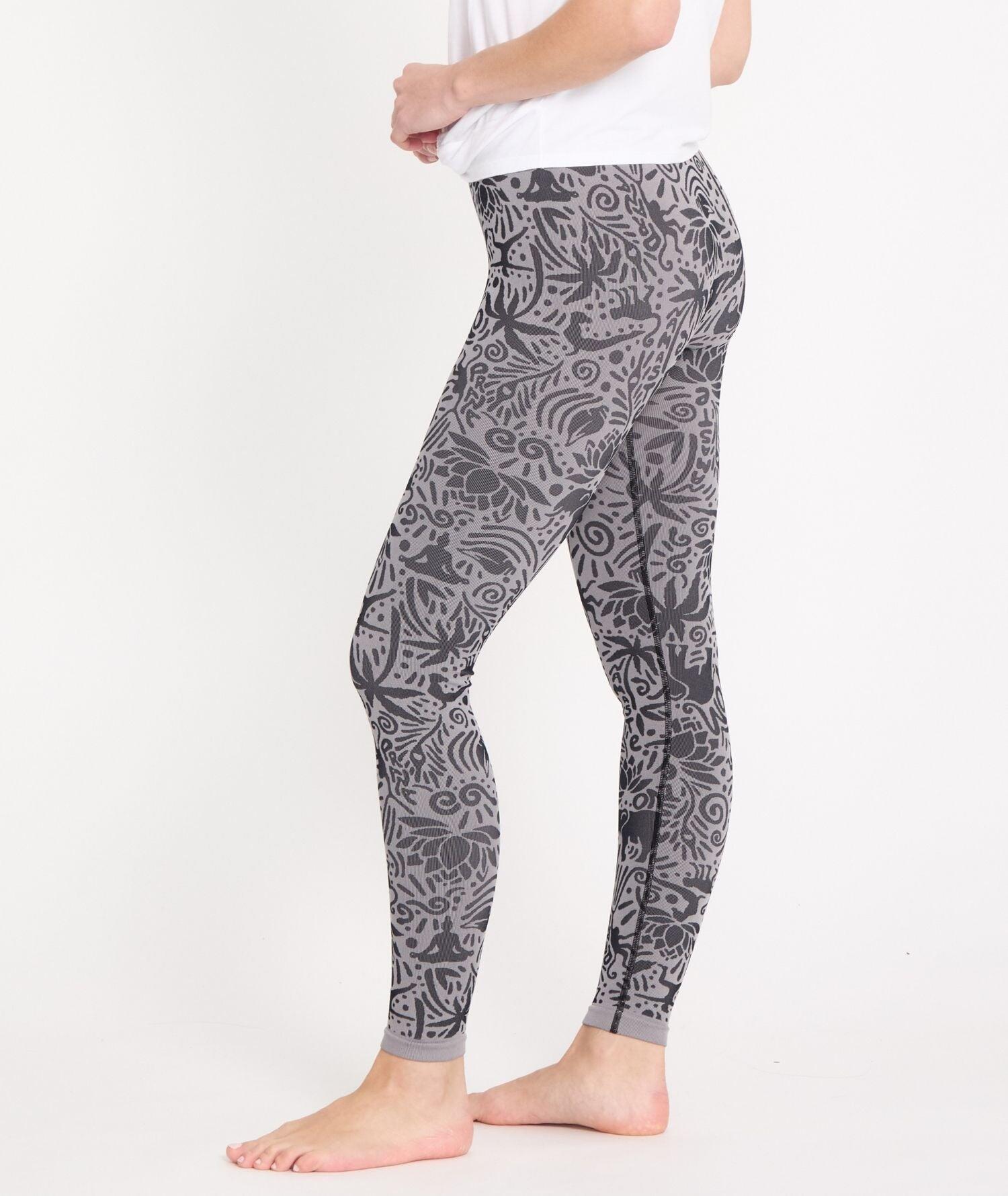 CHAVARA - Legging jaquards en matières recyclées 3/5