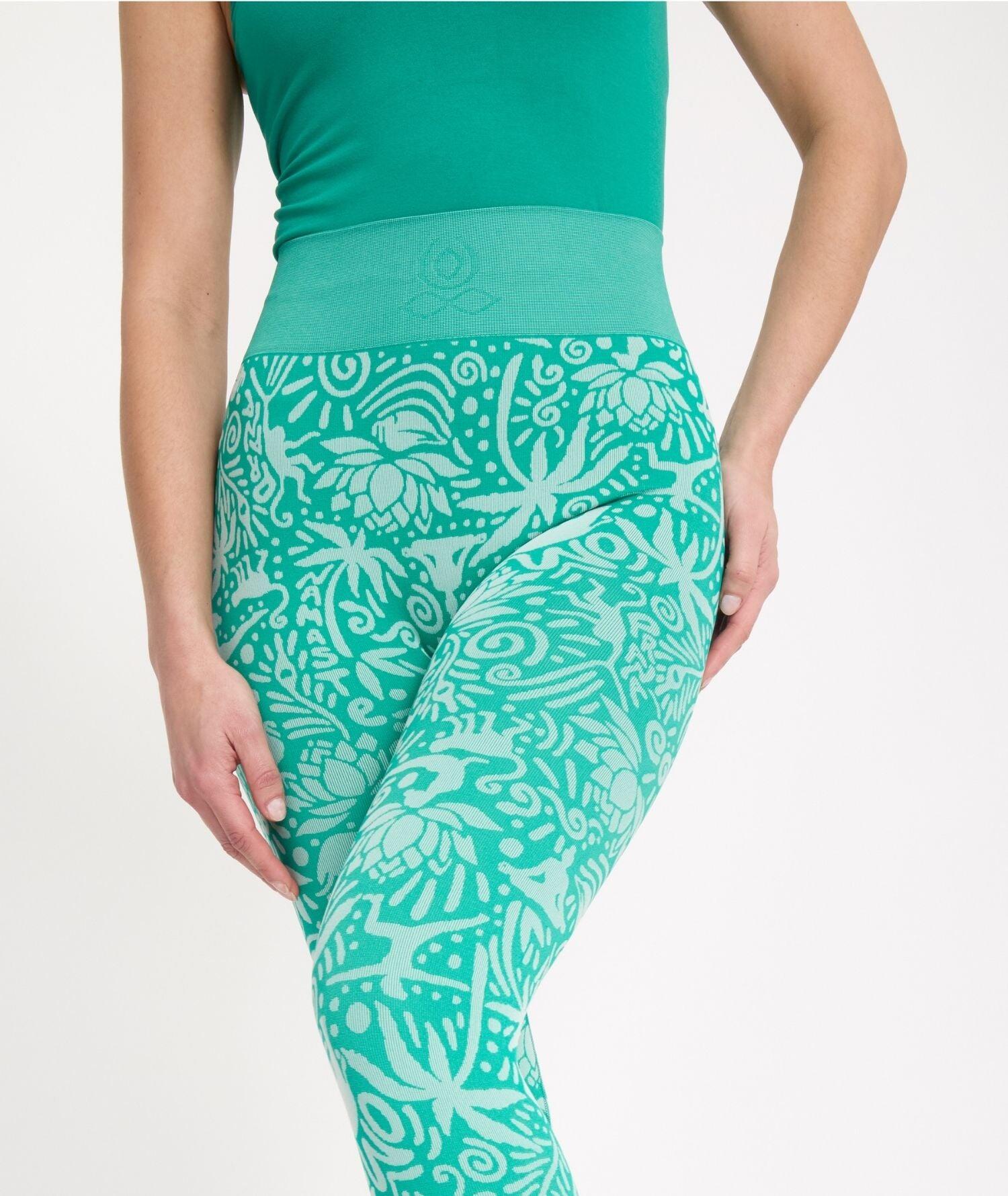 CHAVARA - Legging jaquards en matières recyclées 4/4