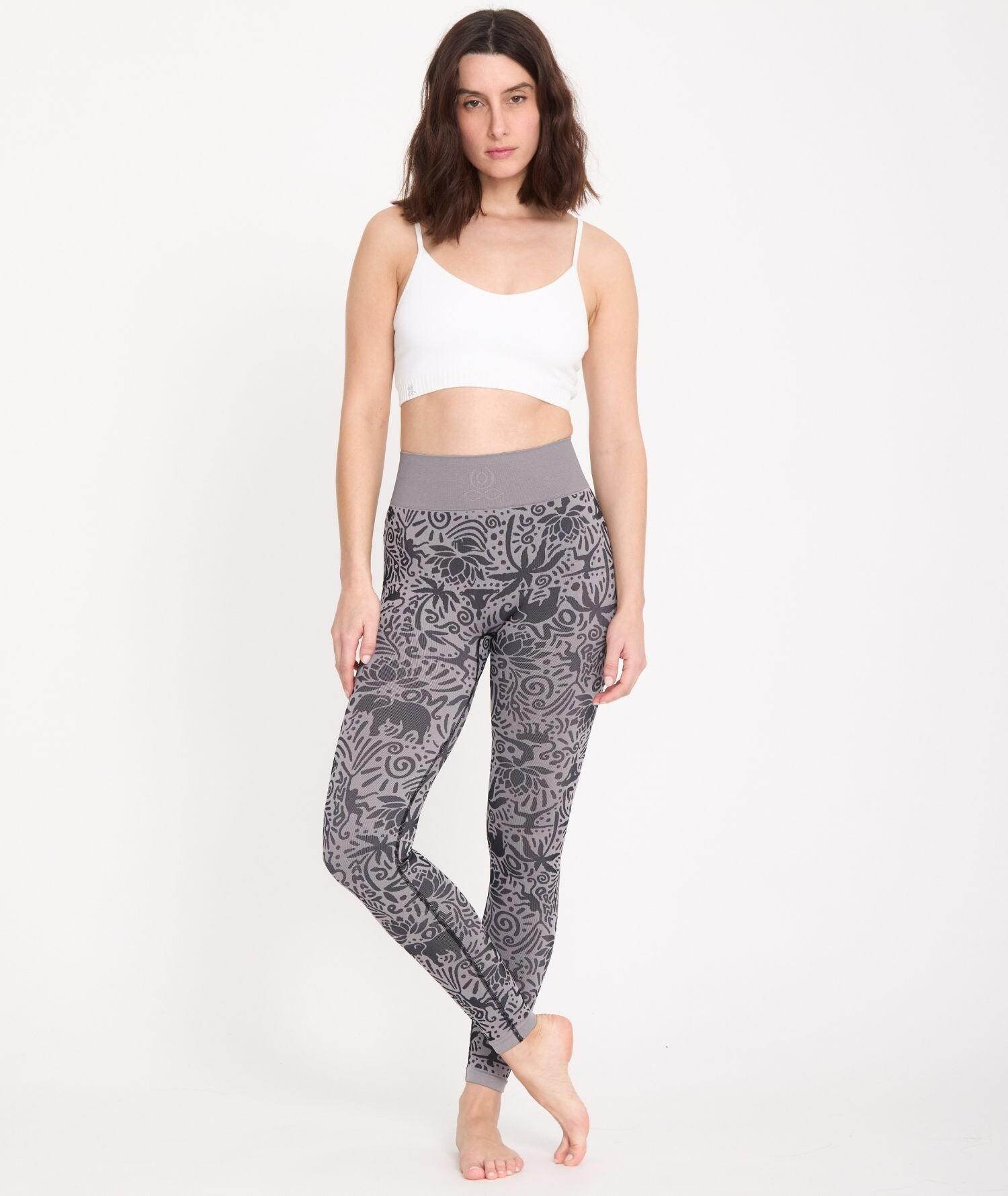 CHAVARA - Legging jaquards en matières recyclées 2/5
