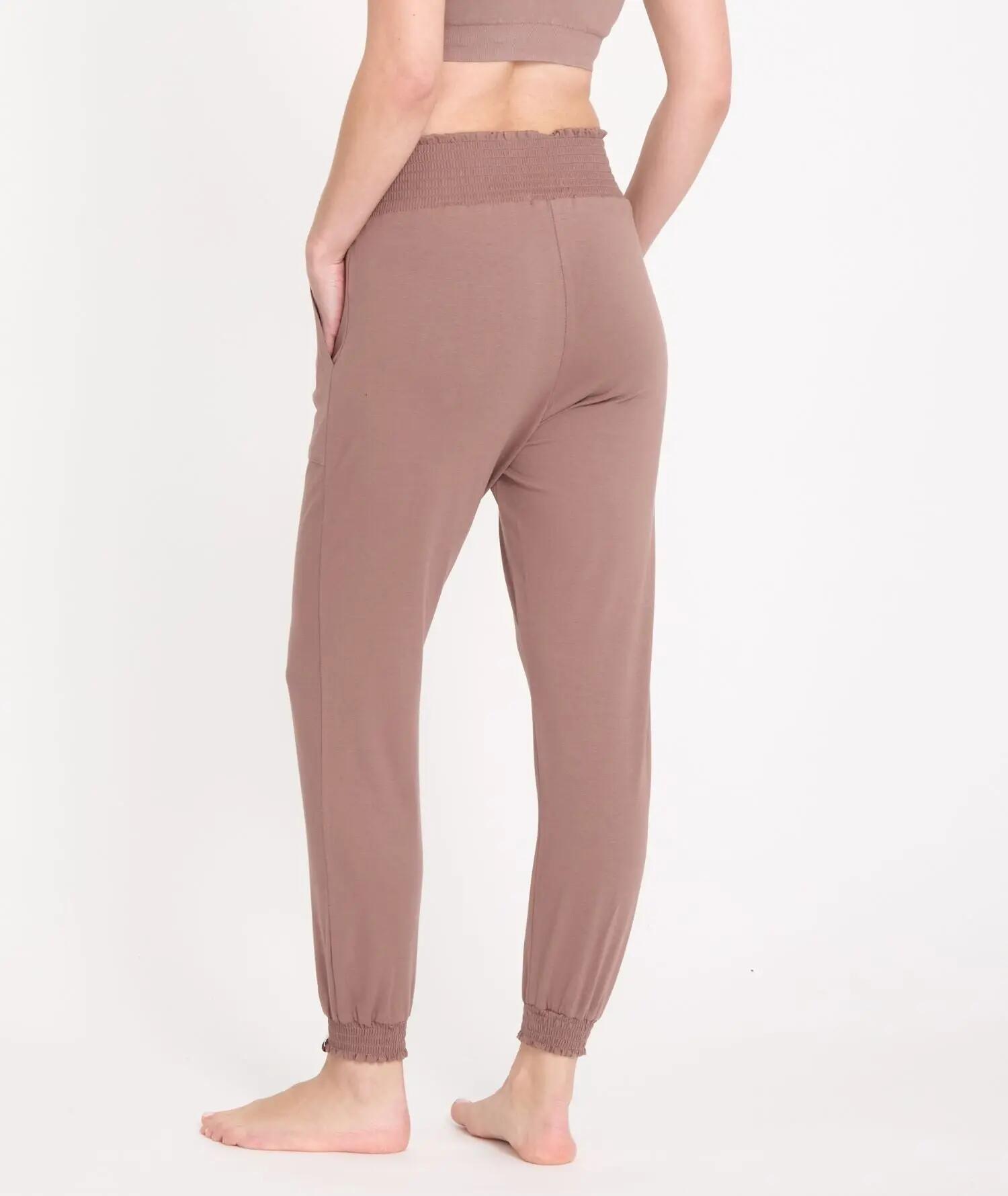MORJIM - Pantalon fluide yoga 3/5
