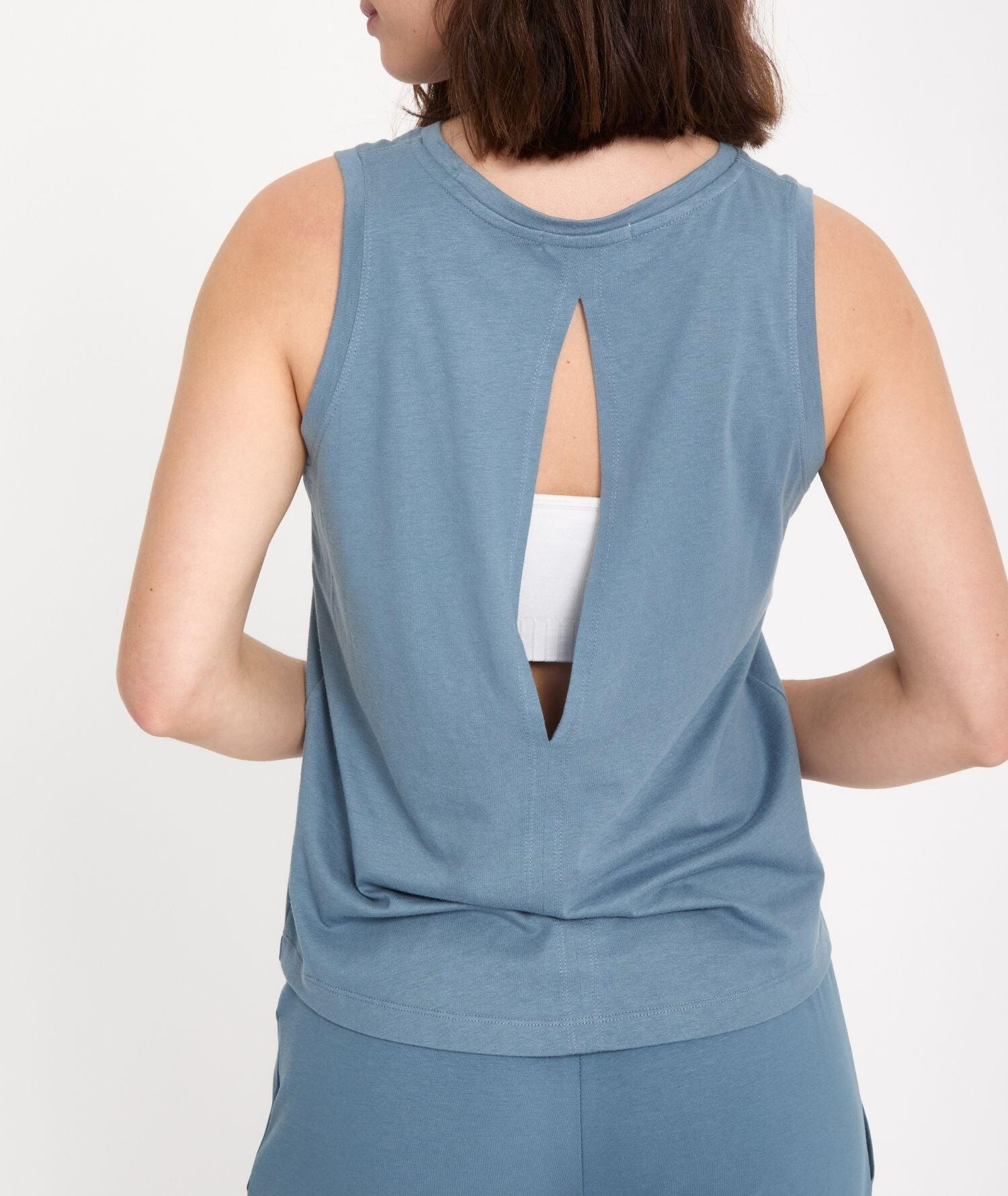 NIYAMA - Débardeur de yoga ouvert dans le dos 3/4