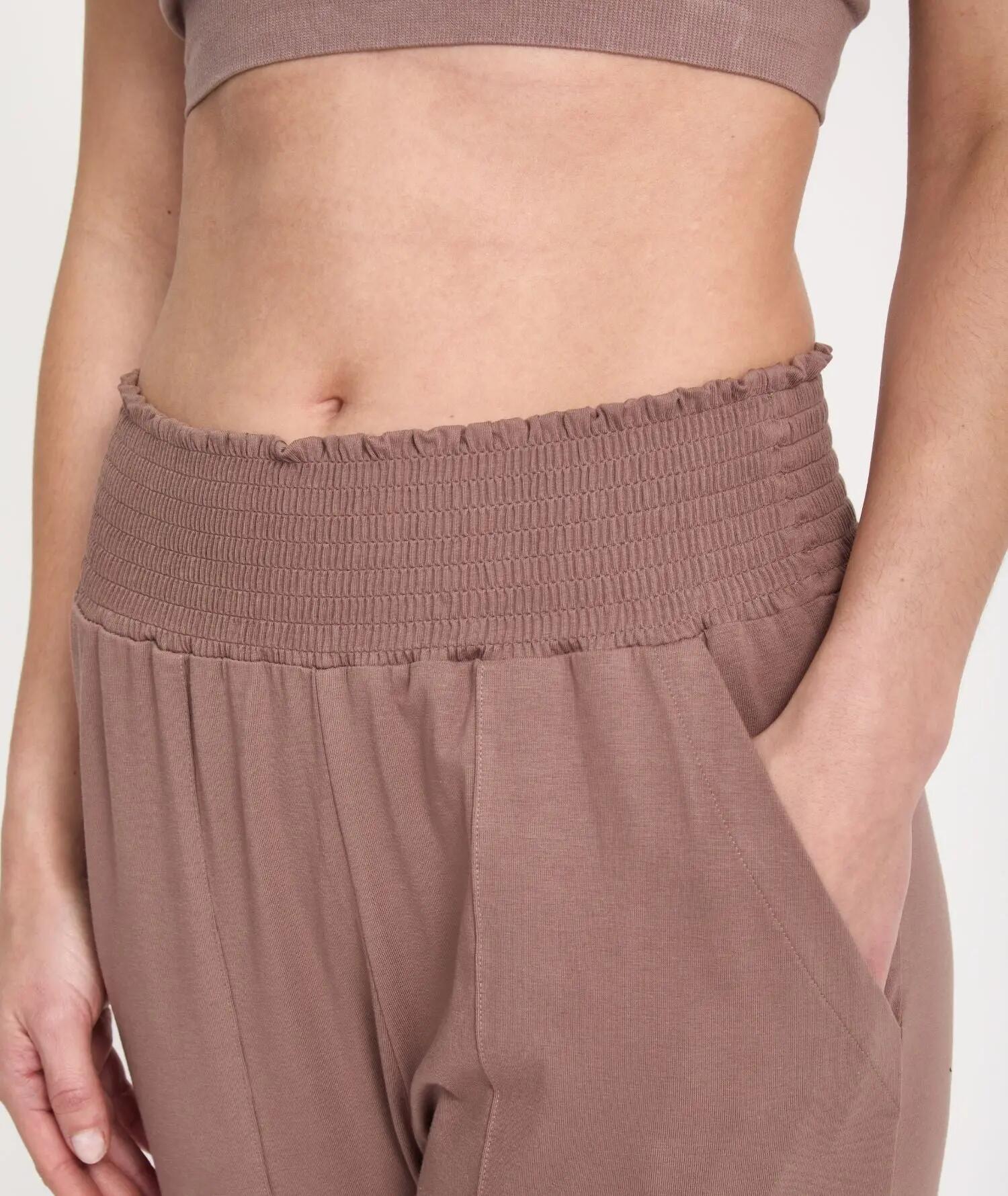 MORJIM - Pantalon fluide yoga 4/5