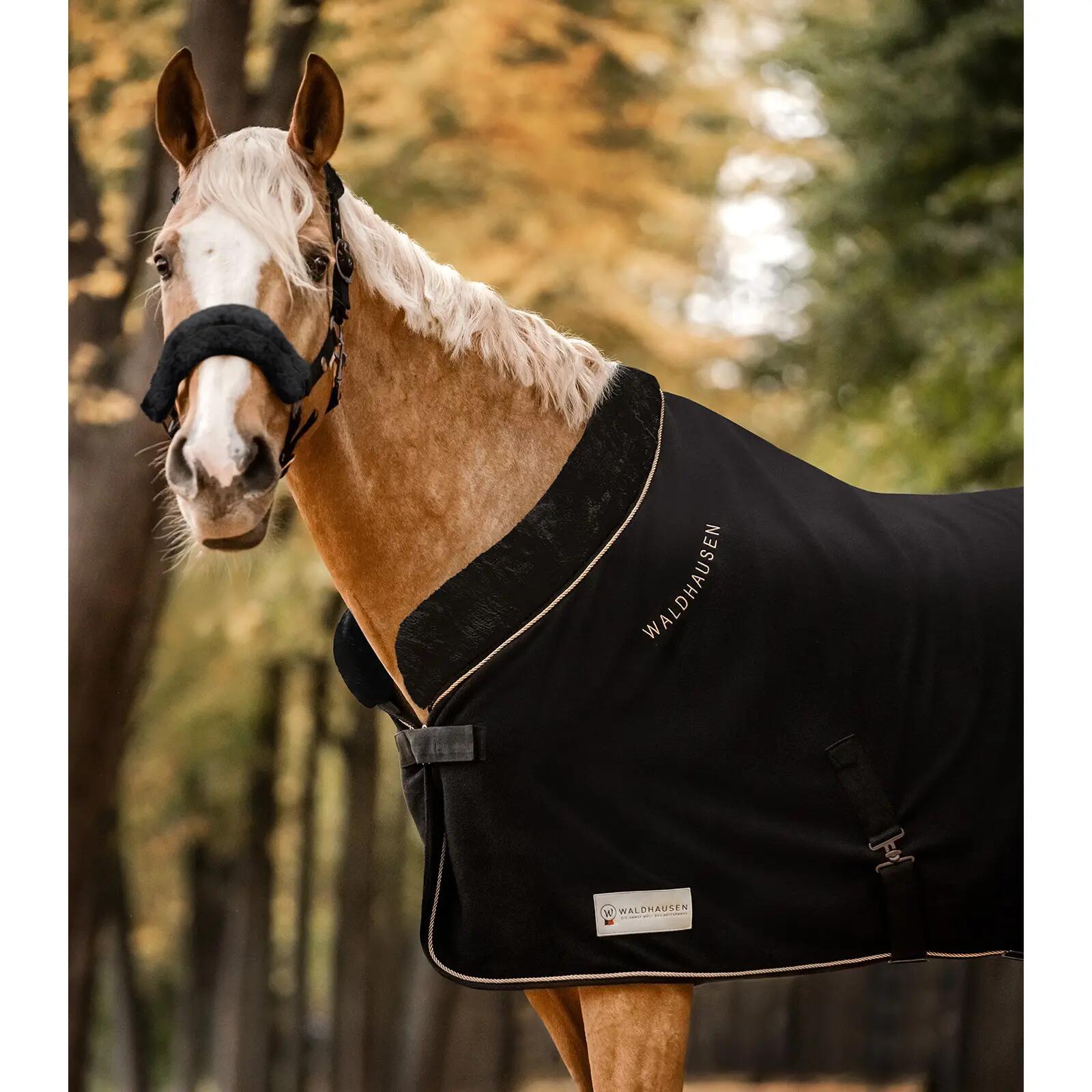 Manta polar para caballos Waldhausen Modern Rosé 2/3