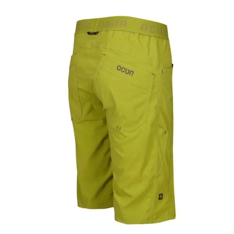 Pantalón corto de mujer Ocun Mánia lime 3/7