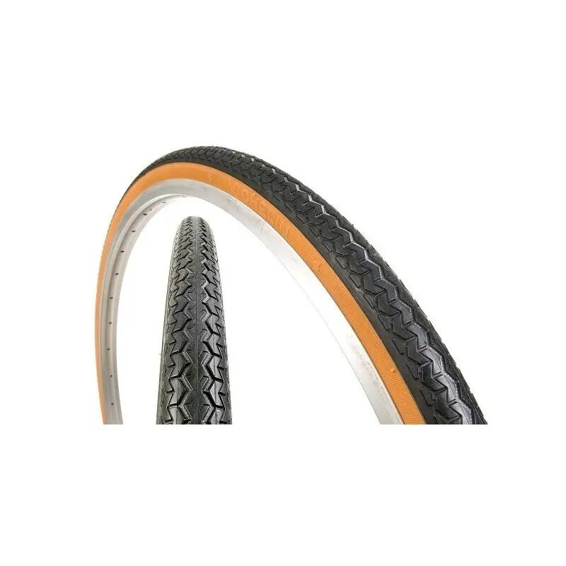 Pneu Ville Michelin Semi-Confort 650b Tubetype Rigide Flancs Beiges Noir 2/4
