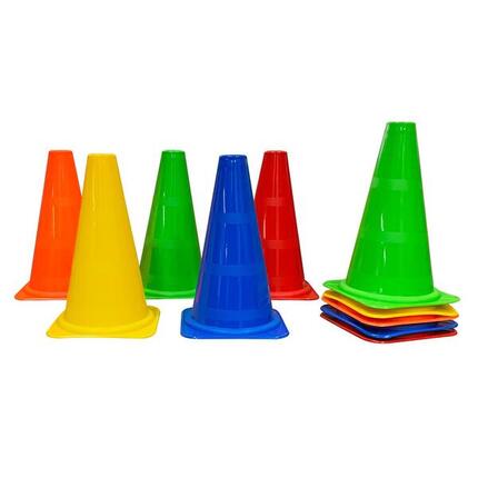 Markierungskegel-Set 14x14x23 cm Golf Unisex