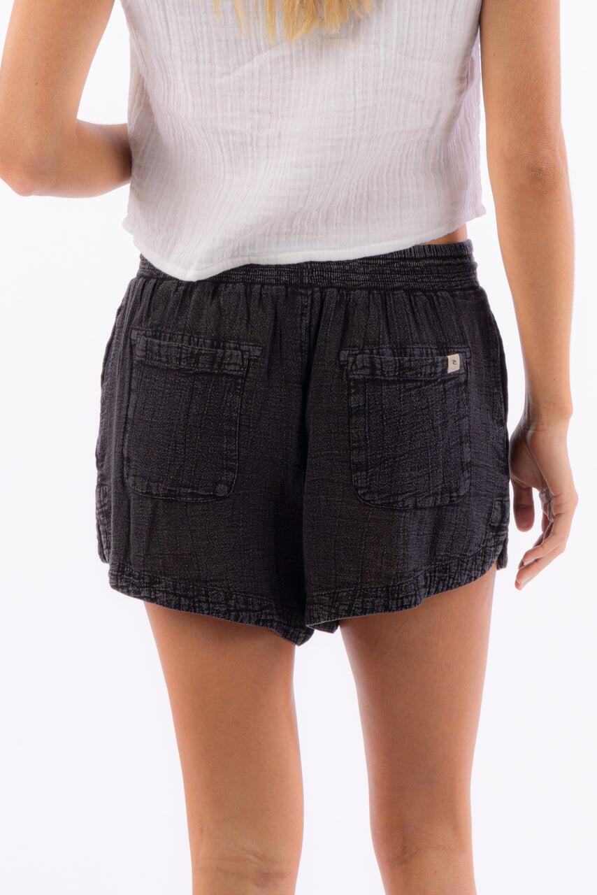 Short Femme en coton avec cordon de serrage léger et stylé 3/7