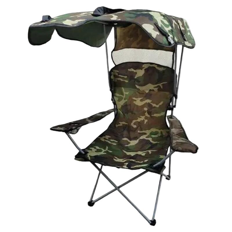 Portable Camping Folding Chair with Sunshade