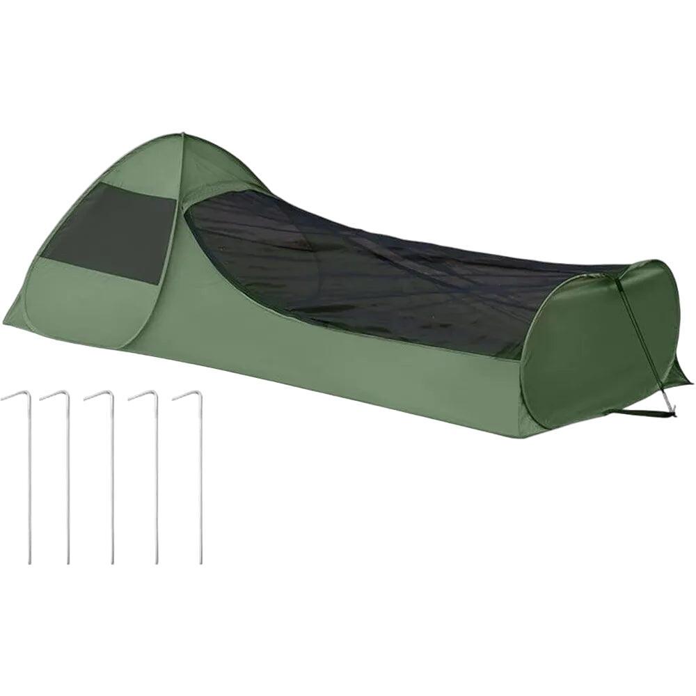 Camping Tent Foldable Automatic Single Mesh Canopy