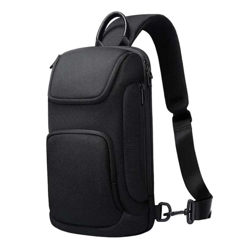 Men Crossbody Bag with Waterproof iPad Travel Messenger