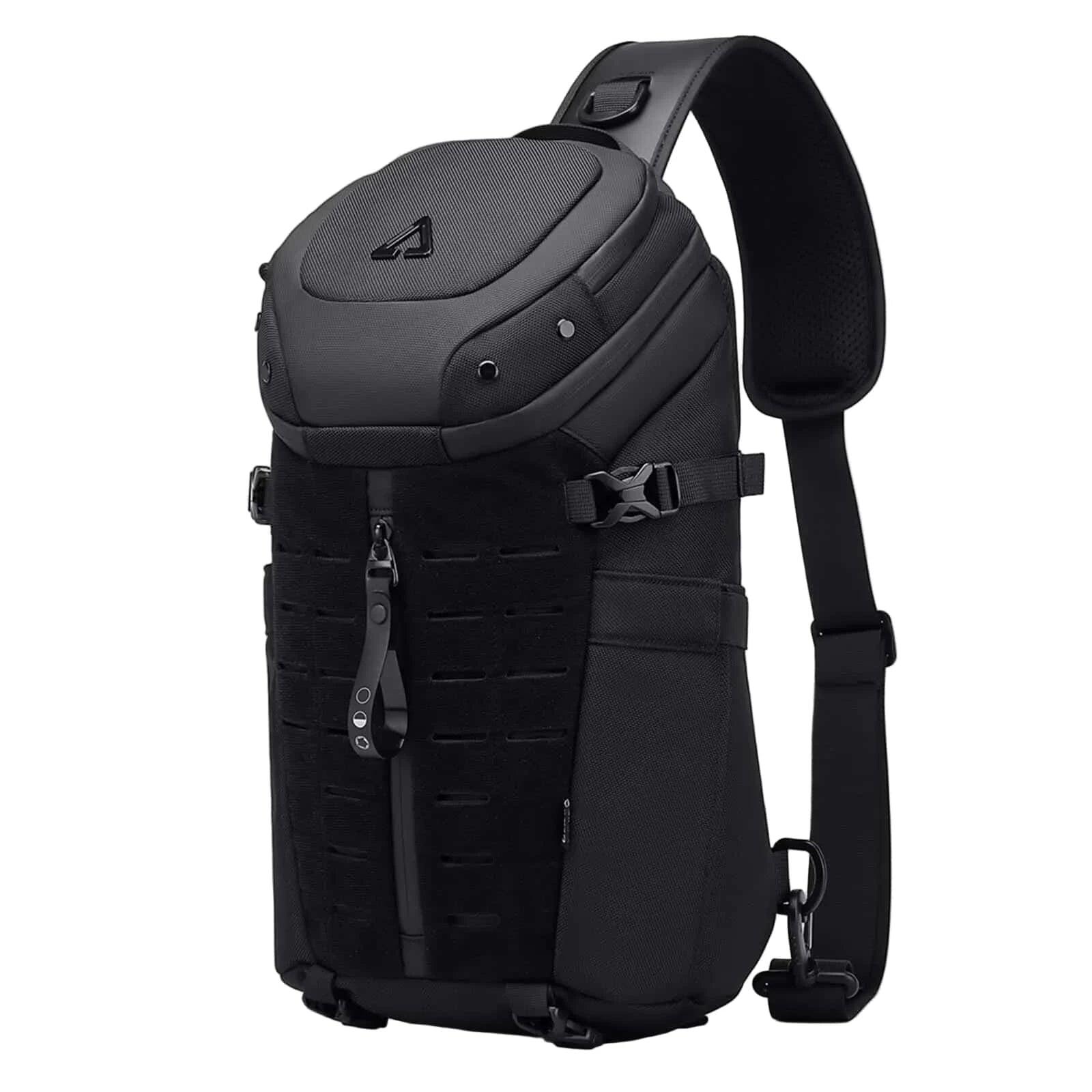 Sling Bag Waterproof Anti Theft Crossbody USB Charging Port