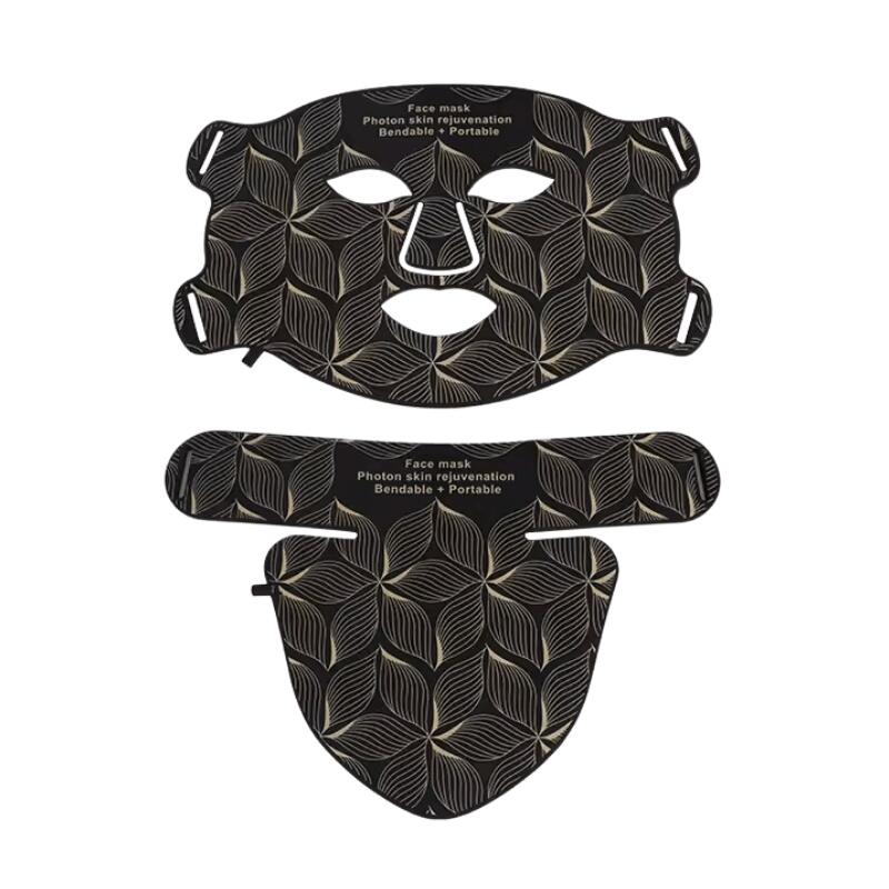 LED Face Neck Mask with 8-Color Infrared Therapy