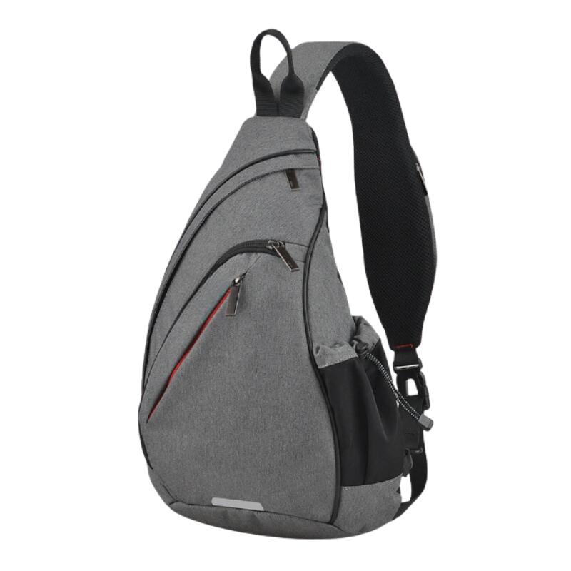 Sling Bag Crossbody Water-Repellent USB Travel