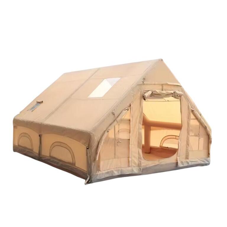 Inflatable four-season cabin tent