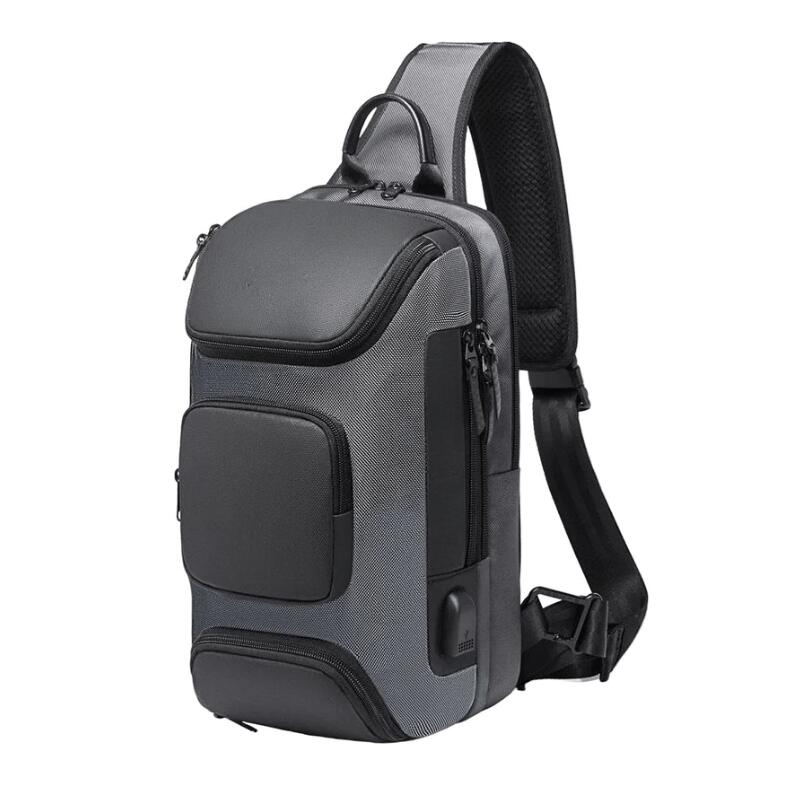 Crossbody Bag with Anti-Theft Waterproof Chest Sling