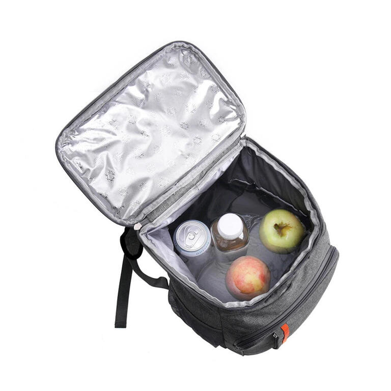 Insulated cooler bag with thermal picnic backpack