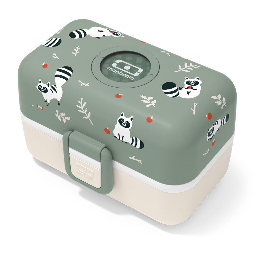 Monbento MB Tresor Kids Bento Box - Raccoon