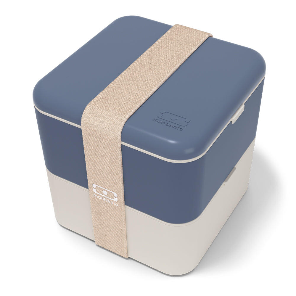 Monbento MB Square Bento Box - Blue Natural