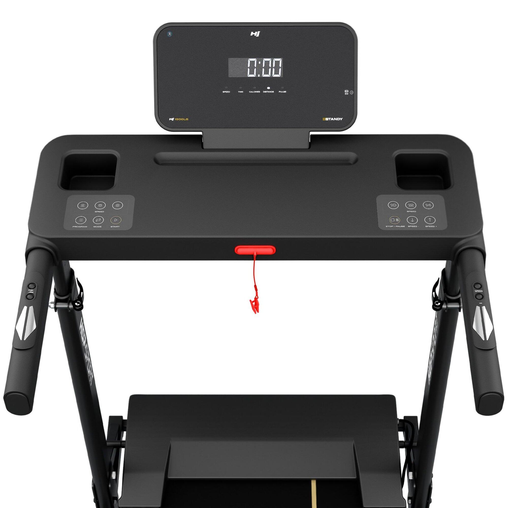 Tapis de course pliable 1 - 14 km/h HS-1900LB Standy, connecté Bluetooth et App 5/7