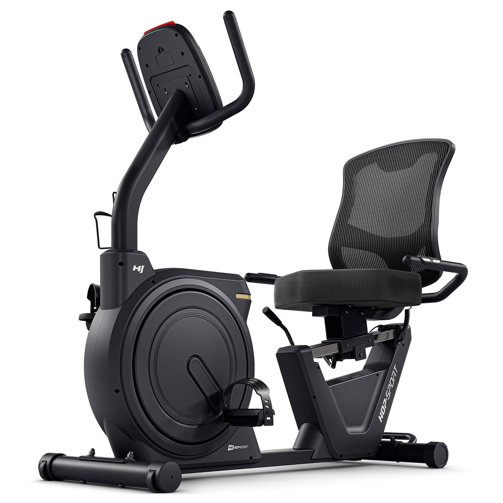 Vélo d'appartement semi-allongé Hop-Sport HS-5000L Ranker, App compatible 3/7