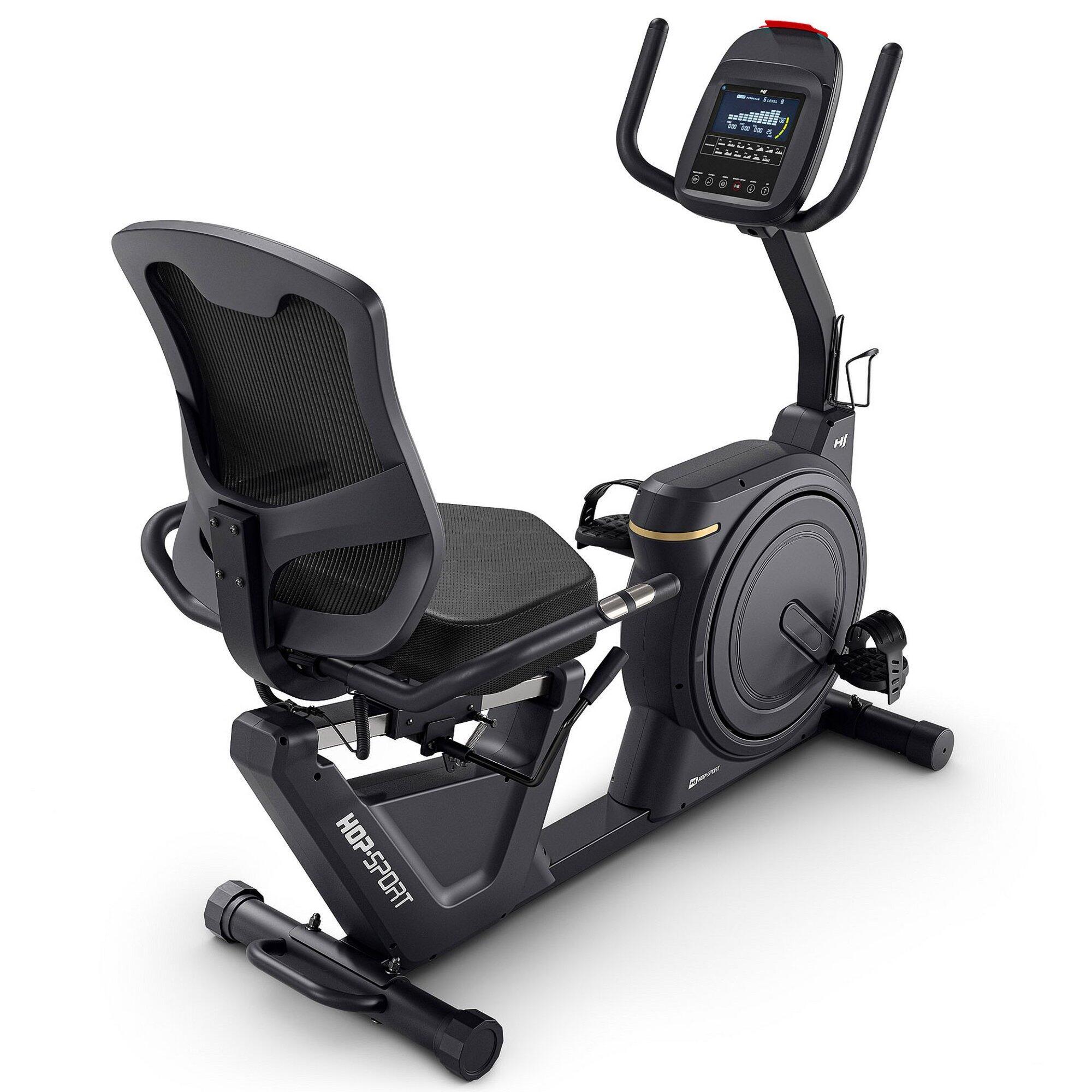 Vélo d'appartement semi-allongé Hop-Sport HS-5000L Ranker, App compatible 2/7