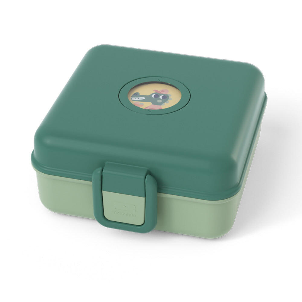Monbento Snacky MB Sandwich Lunch Box - Green Forest