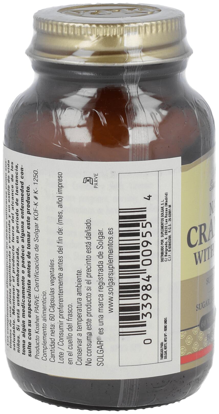 Arándano Rojo con Vitamina C 60 Cápsulas Vegetales 3/3