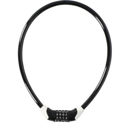 Zapięcie rowerowe spiralne na szyfr 1,0x65cm Dunlop