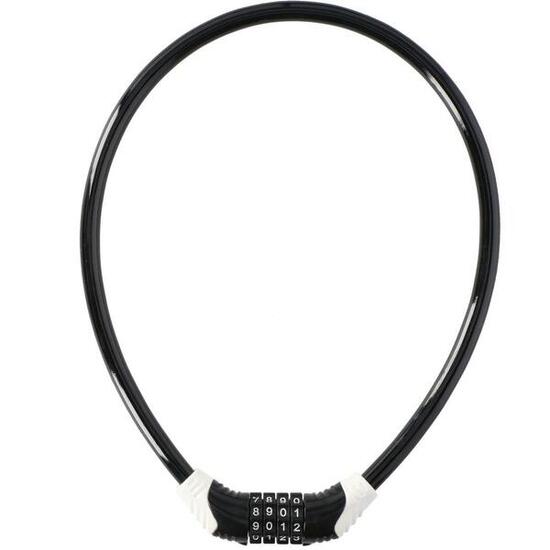 Zapięcie rowerowe spiralne na szyfr 1,0x65cm Dunlop